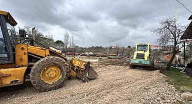 Yaykın Mahallesi'nde yol çalışmaları sürüyor