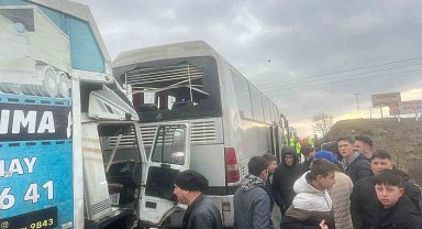 Afyonkarahisar'da otobüs kazası