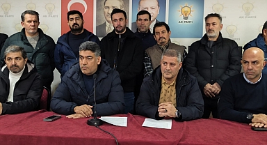AK PARTİ BELEDİYE MECLİS ÜYELERİNDEN BASIN AÇIKLAMASI