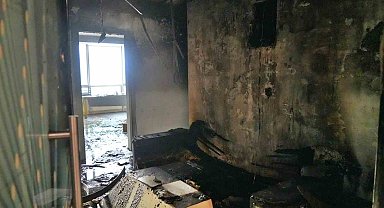 Antalya'da ofis yangını: 1 buçuk milyon TL'lik mal kaybı
