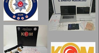 Balıkesir'de organize suç örgütü operasyonu 6 gözaltı