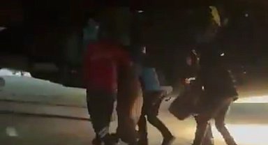 Düşük riski bulunan kadın için helikopter havalandı