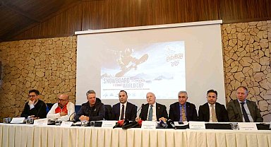 Erzurum'da FIS Snowboard Cross World Cup heyecanı