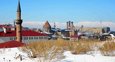Erzurum'da termometreler -26'yı gösterdi