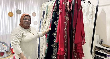Hayırsever kadın 500 bin TL değerindeki gelinlikleri bağışladı