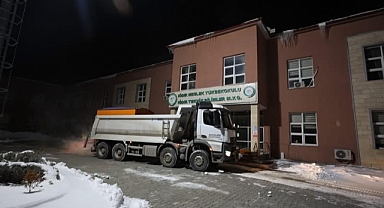 İl Özel İdaresi’nden MSÜ Sınavı Öncesi Buzlanma Mesaisi