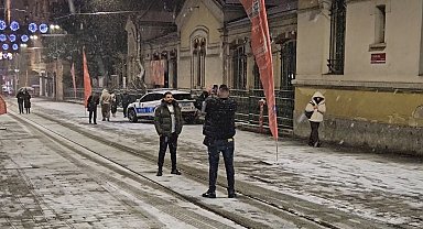 İstanbul'da kar yağışı 3'üncü gününde de devam etti