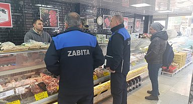 Kahta'da Ramazan Ayı hazırlıkları kapsamında zabıta ekiplerinden sıkı denetim