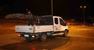 Kırıkkale'de güvenli ulaşım için tuzlama ve solisyon çalışmaları yapıldı