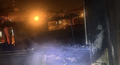 Mersin Tarsus'ta ev yangını