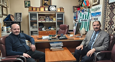 Milli Eğitim Müdürü Aziz Gün’den Gazetemize Ziyaret
