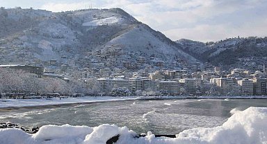 Ordu'dan kartpostallık kar manzaraları