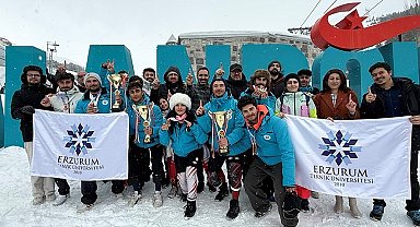 Palandöken'de ETÜ fırtınası esti