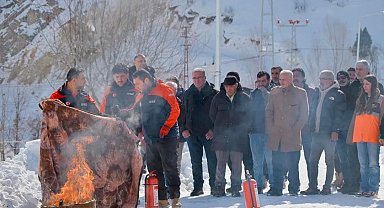 Tunceli'de 'Yangın Farkındalık Eğitimi' düzenlendi