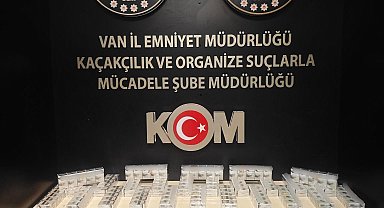 Van'da gümrük kaçakçılığı operasyonu