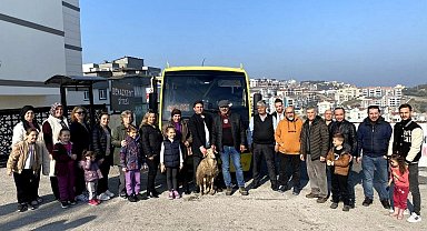 Yeni otobüs seferi başlayınca muhtar koç kesti