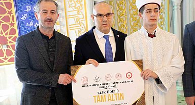 Ağrı'da Hutbe Okuma Yarışması Bölge Finali'nde Erzurum birinciliği kazandı
