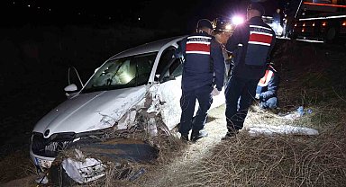 Aksaray'da trafik kazası: 1 ölü, 2 yaralı