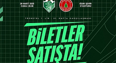 Alagöz Holding Iğdır FK – Ümraniyespor Maçı Biletleri Satışta!