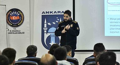 Ankara İtfaiyesinden itfaiyecilere kapsamlı eğitim