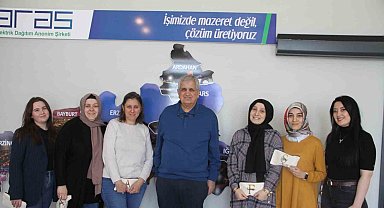 Aras EDAŞ'ta kadın çalışanlara anlamlı 8 Mart kutlaması
