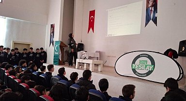 Ardahan'da öğrencilere bağımlılıkla mücadele eğitimi
