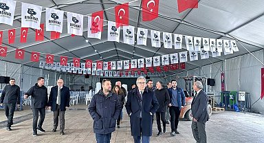 Bandırma Belediyesi iftar çadırı kurdu