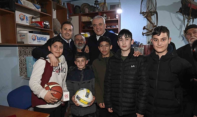 Başkan Ahmet Akın'dan köylere çıkarma