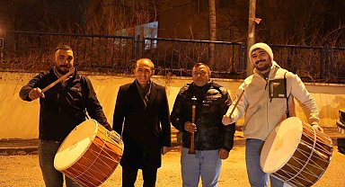 Başkentte Ramazan davulcuları ilk sahurla çalışmaya başladı