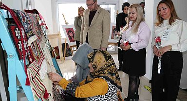 Bostaniçi TOKİ Toplum Merkezinden 8 Mart sergisi