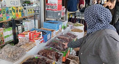 Çarşı pazarda Ramazan hareketliliği