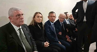 CHP Lideri Özgür Özel, Çağlayan'daki İstanbul Adalet Sarayı'na geldi