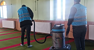 Denetimli Serbestlik Müdürlüğü'nden Ramazan Ayında Cami Temizliği..