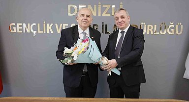 Denizli Gençlik ve Spor Müdürlüğünde bayrak değişimi