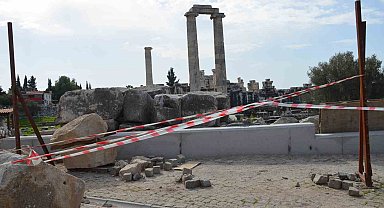 Didim Apollon Tapınağının çevresi düzenleniyor