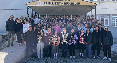 Diyadin'de Okullararası voleybol turnuvası