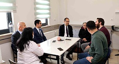 Erşan, Sarız Devlet Hastanesi'ni ziyaret etti