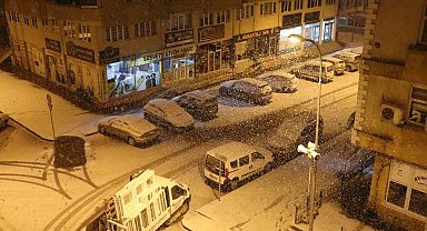 Erzurum'da bir günde iki mevsim