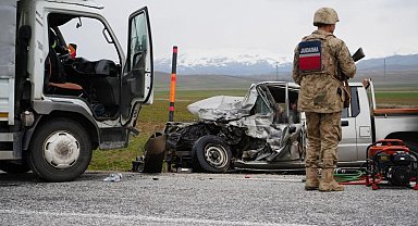 Erzurum'da jandarma bölgesinde bir ayda 9 trafik kazası
