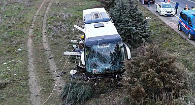 Gelibolu'daki otobüs kazasında yaralı sayısı 37'ye çıktı