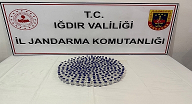 Iğdır’da 412 Adet kaçak botoks ilacı ele geçirildi