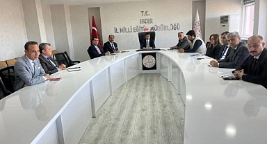 İl Milli Eğitim Müdürlüğü’nde Proje Değerlendirme Toplantısı Gerçekleştirildi