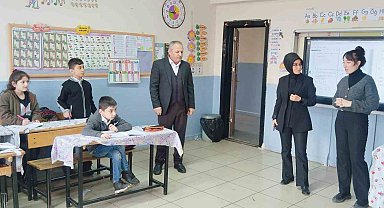 İlçe Milli Eğitim Müdürü Zeynep Oğuz Çam'dan okul ziyaretleri
