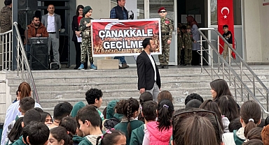 İnönü ilkokulun ’da Çanakkale Zaferi ve Şehitleri Anma Günü