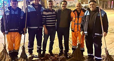 İşçiler ilk başta tanımadı, sonrası gülümsetti