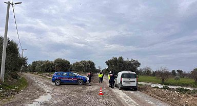 Jandarma cayrokopter ile havadan denetledi