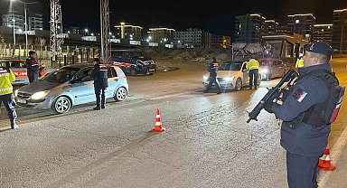Jandarma ekiplerinden şok huzur uygulaması
