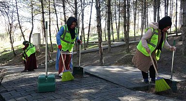 Karabük'ün cadde ve sokakları kadınlara emanet