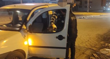 Kars'ta polis ekiplerinden asayiş ve güvenlik uygulaması