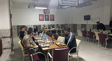 Kaymakam Aydın, Jandarma Personeli ile İftarda Buluştu